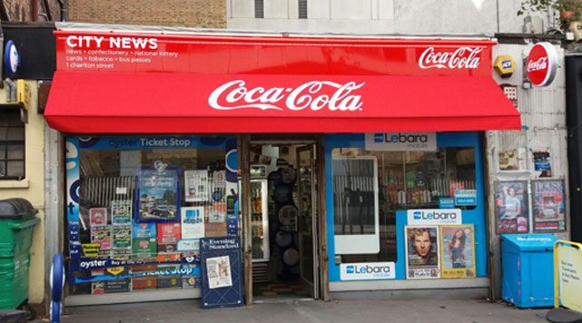 Coca-Cola Shop front