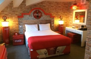 Coca-Cola celebration suite at Alton Towers