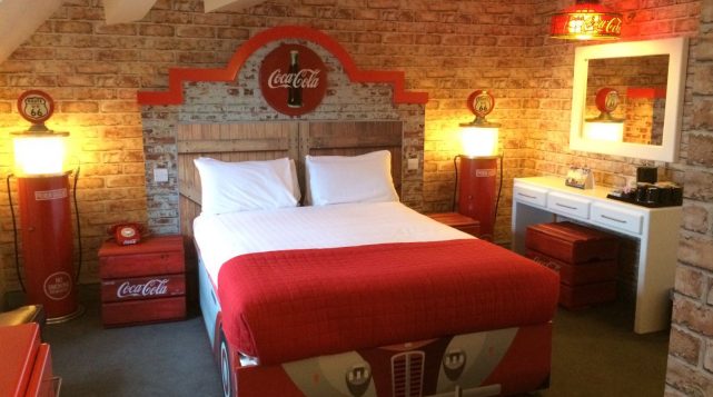 Coca-Cola celebration suite at Alton Towers